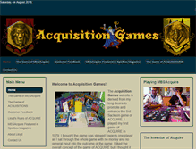 Tablet Screenshot of megacquisitions.com